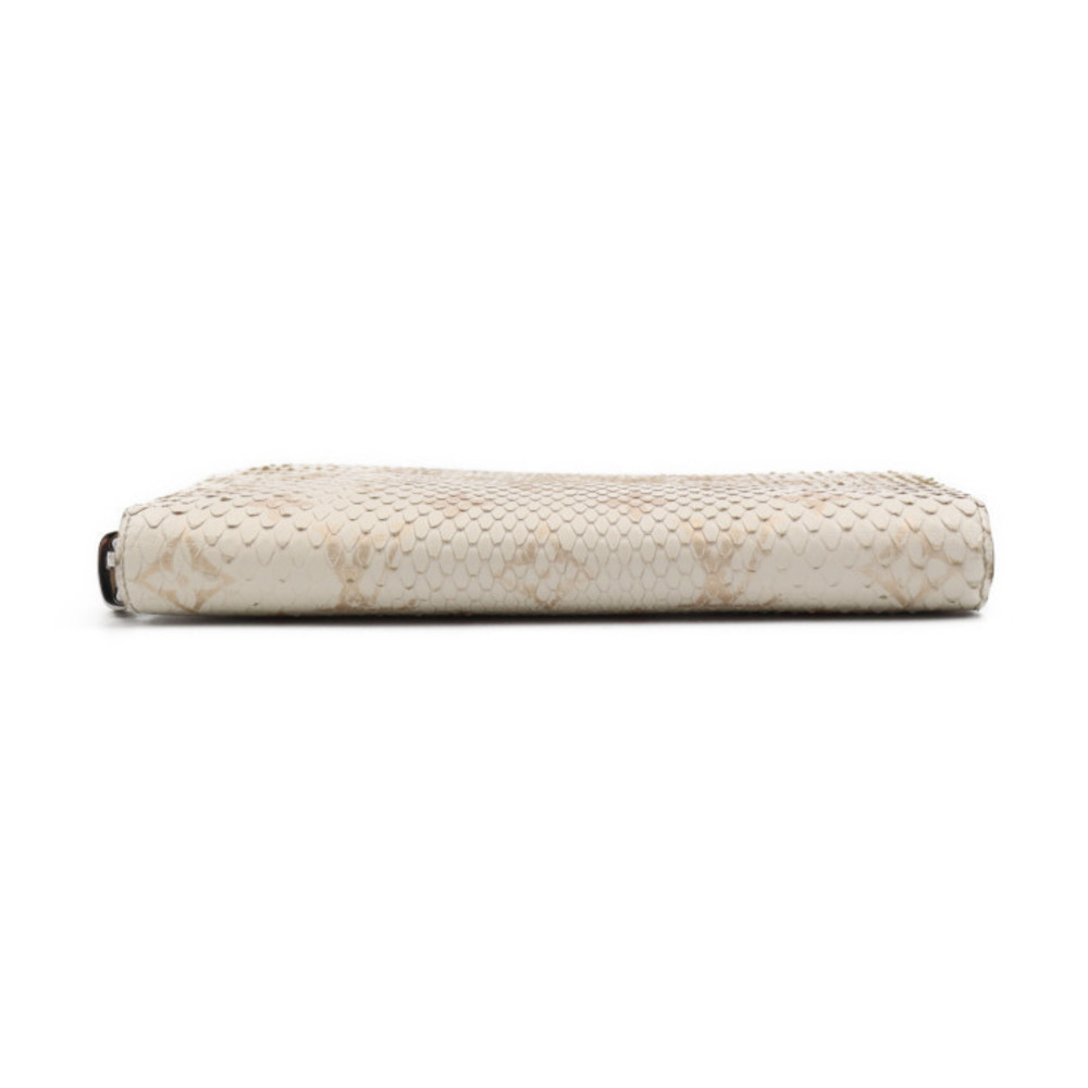 Louis Vuitton Long Wallet White Python Zippy - image 4